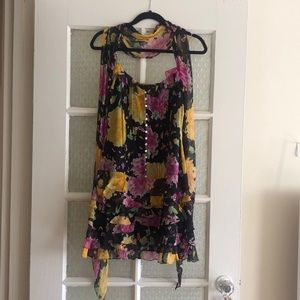 Ralph Lauren silk floral dress